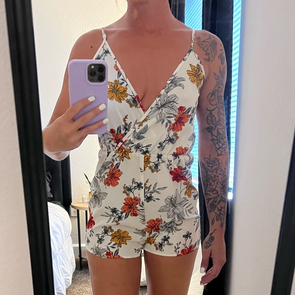 Floral romper